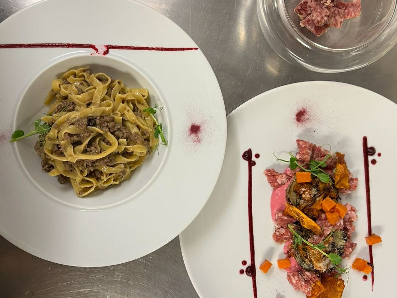 Primo piatto al Carmine Primo piatto al Carmine a Miane