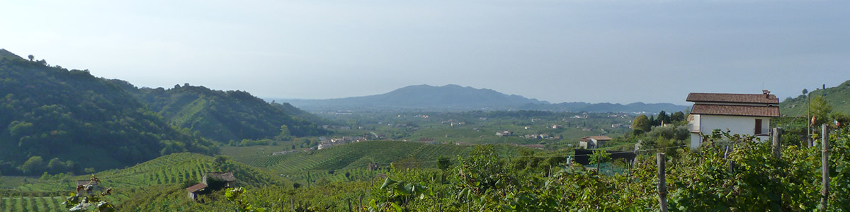 Tra i vigneti di Santo Stefano di Valdobbiadene e la sorgente del Teva