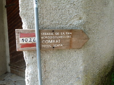 Strada de la Fan e BoscArt a Combai