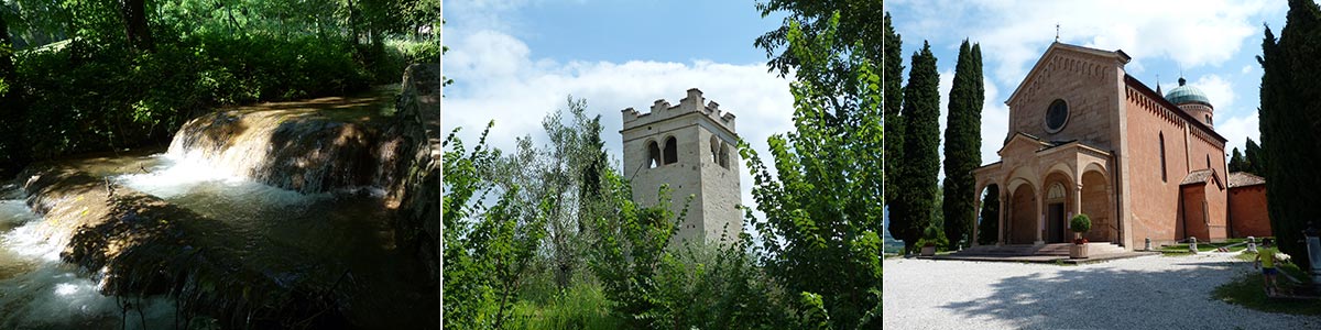 Sentiero del Ru, Torre degli Ezzelini e Chiesetta Rossa
