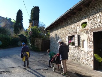 Incrocio con Via Rocca