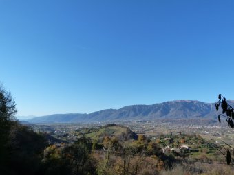 Panorama verso il Grappa