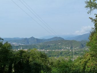Panorama verso Vittorio Veneto