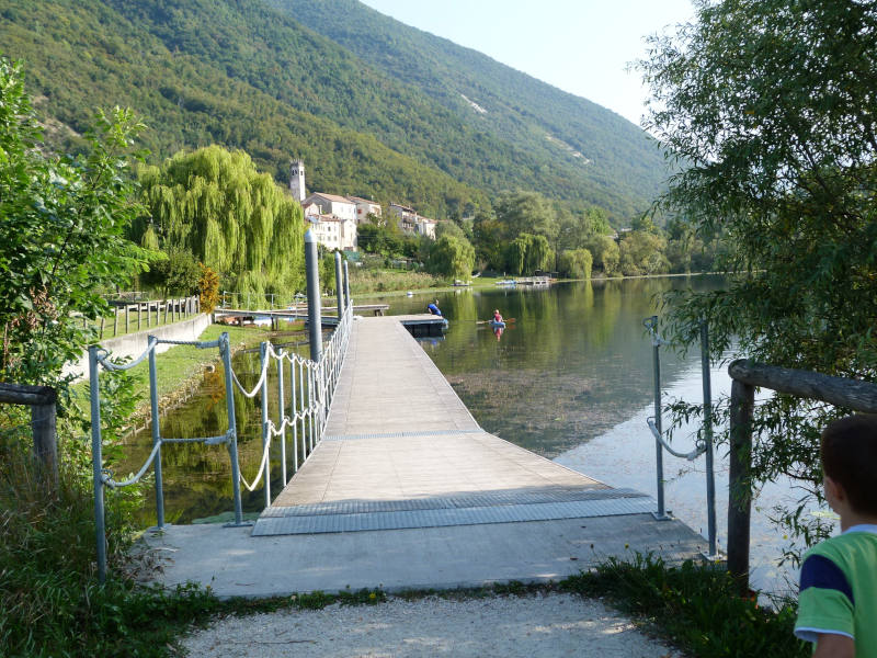 Pontile delle canoe