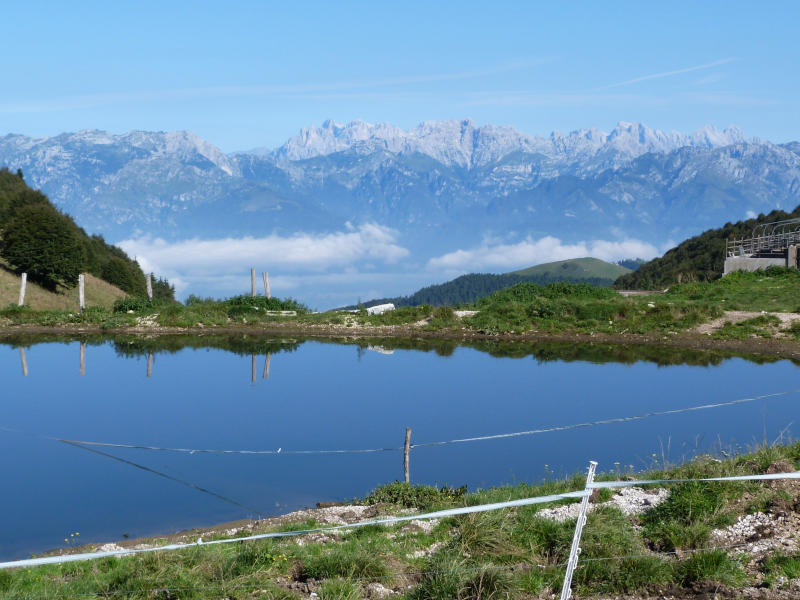 Il panorama che ci accoglie