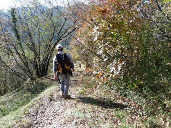 Discesa dal Bivacco verso il Molinetto