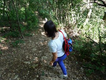 Scendiamo per le scalette