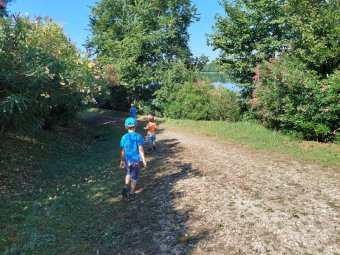 A sinistra per il girolago