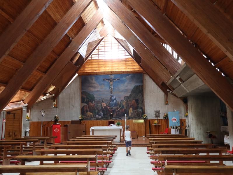 Interno Tempio del Donatore