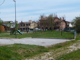 Parco giochi e arrivo