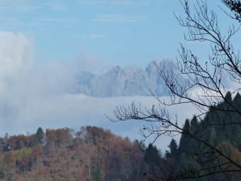 Sbucano le Dolomiti
