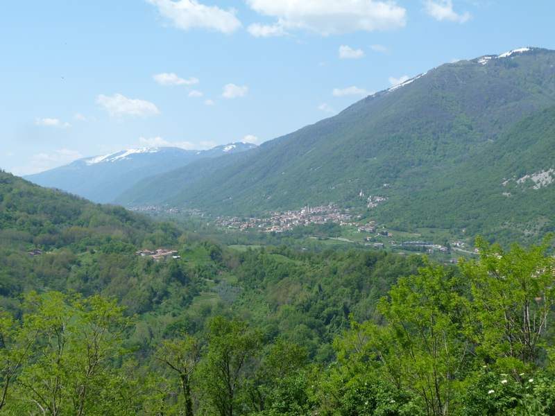Panorama dal santuario