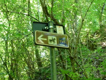 Cartelli delle Ippovie saliamo a sinistra