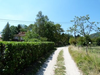 Camminiamo lungo la strada bianca
