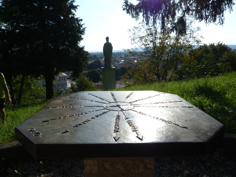 Statua San Zenone e Rosa dei Venti