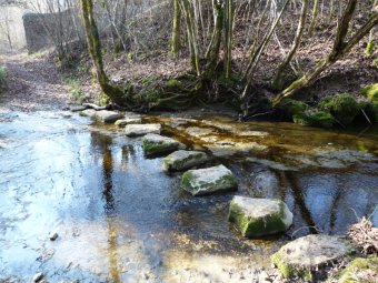 Guado dopo Mulino Crevada